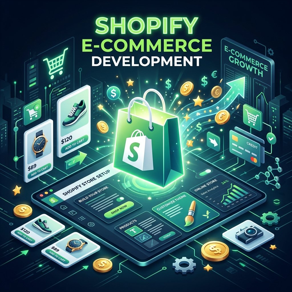 Shopify Website Development Hero Image